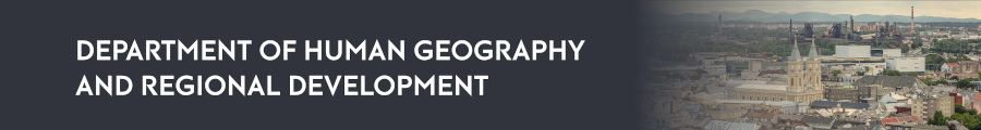 Department of Human Geography and Regional Development