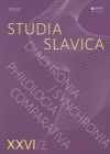 Studia Slavica XXVI2