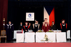 Promoce absolventů PřF OU - červenec 2015Copyright: Ostravská univerzita, foto: Kamila Kolowratová