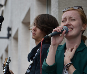 Imatrikulace a párty studentů Přírodovědecké fakulty 2015Copyright: Alžběta Sklářová