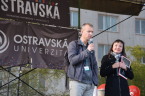 Fotogalerie z prezentace PřF OU a další momentky na akci JSME OSTRAVSKÁ!!! Copyright: Alžběta Sklářová