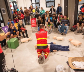 Ostravská na Colours of Ostrava 2017 - workshop Lékařské fakulty