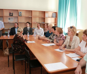 Delegace FF OU v Kazachstánu
