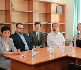Delegace FF OU v Kazachstánu