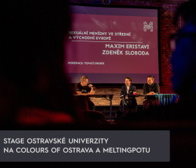 Ostravská na Colours - diskuze v rámci projektu Meltingpot