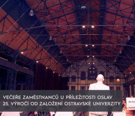 Večeře pro všechny zaměstnance Ostravské univerzity