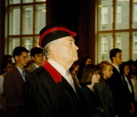 Inaugurace děkana prof. Hubáčka 1997