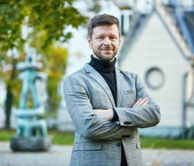 Rektor univerzity docent Petr Kopecký