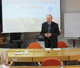Mezinárodní konference „Linguistisches Treffen in Ostrava“Autor: Daniel Gomola 