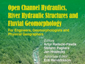 Obálka nové knihy Open Channel Hydraulics, River Hydraulic Structures and Fluvial Geomorphology