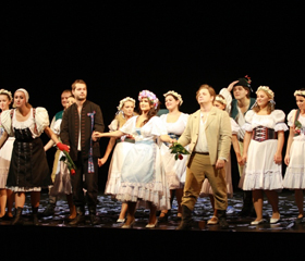Operní studio Fakulty umění: B.Martinů: Hlas lesa a Veselohra na mostě - premiéra září 2011