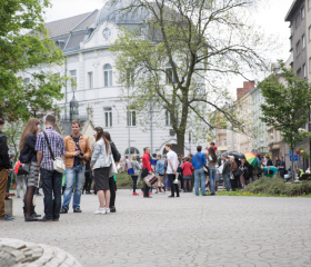 Ostravská univerzita na Majálesu Ostrava 2017