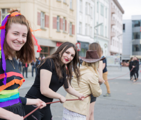 Ostravská univerzita na Majálesu Ostrava 2017