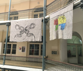 Pohled do expozice Black Milk na Artisteriu