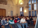 Posluchači semináře v aule Ostravské univerzity v Ostravě