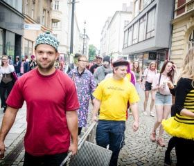 Ostravská univerzita na Majálesu Ostrava 2018 v Dolních Vítkovicích