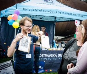 Ostravská univerzita na Majálesu Ostrava 2018 v Dolních Vítkovicích
