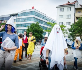 Ostravská univerzita na Majálesu Ostrava 2018 v Dolních Vítkovicích