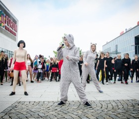 Ostravská univerzita na Majálesu Ostrava 2018 v Dolních Vítkovicích