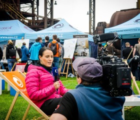 Ostravská univerzita na Majálesu Ostrava 2018 v Dolních Vítkovicích