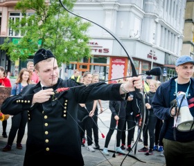 Ostravská univerzita na Majálesu Ostrava 2018 v Dolních Vítkovicích