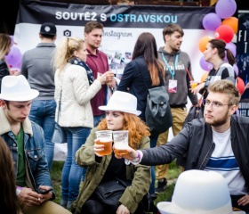 Ostravská univerzita na Majálesu Ostrava 2018 v Dolních Vítkovicích