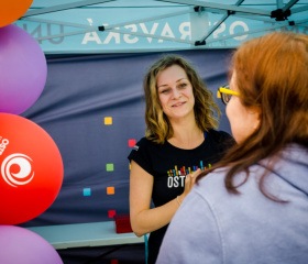 Ostravská univerzita na Majálesu Ostrava 2018 v Dolních Vítkovicích