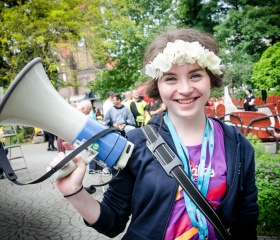 Ostravská univerzita na Majálesu Ostrava 2018 v Dolních Vítkovicích