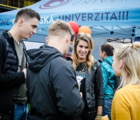 Ostravská univerzita na Majálesu Ostrava 2018 v Dolních Vítkovicích