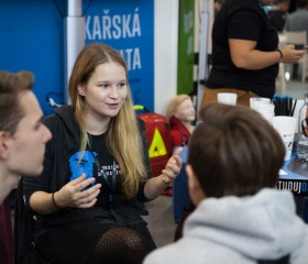 Vítězná expozice Ostravské univerzity na evropském veletrhu pomaturitního vzdělávání Gaudeamus Brno 2018 na brněnském výstavišti