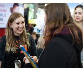 Vítězná expozice Ostravské univerzity na evropském veletrhu pomaturitního vzdělávání Gaudeamus Brno 2018 na brněnském výstavišti