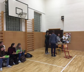 Divadelní workshop na Jazykovém gymnáziu Pavla TigridaAutor: Pavla Zajícová