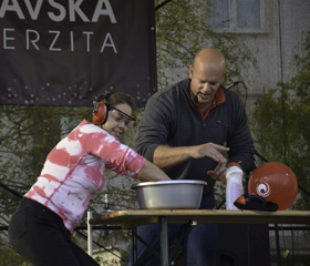 První ročník festivalu Ostravské univerzity Jsme Ostravská! na Masarykově náměstí objektivy Alžběty Sklářové a Jakuba Kotzota