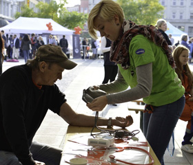 První ročník festivalu Ostravské univerzity Jsme Ostravská! na Masarykově náměstí objektivy Alžběty Sklářové a Jakuba Kotzota