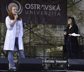 První ročník festivalu Ostravské univerzity Jsme Ostravská! na Masarykově náměstí objektivy Alžběty Sklářové a Jakuba Kotzota