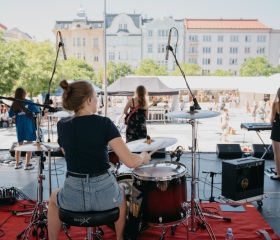 Festival Ostravské univerzity Jsme Ostravská! 27. 6. 2019 na Masarykově náměstí v Ostravě