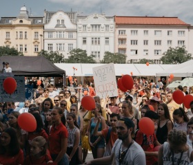 Festival Ostravské univerzity Jsme Ostravská! 27. 6. 2019 na Masarykově náměstí v Ostravě