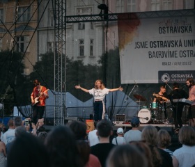 Festival Ostravské univerzity Jsme Ostravská! 27. 6. 2019 na Masarykově náměstí v Ostravě