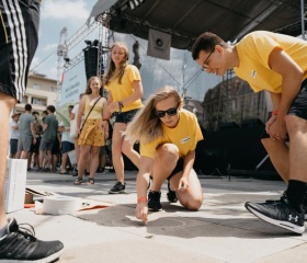 Festival Ostravské univerzity Jsme Ostravská! 27. 6. 2019 na Masarykově náměstí v Ostravě