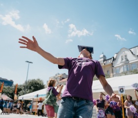 Festival Ostravské univerzity Jsme Ostravská! 27. 6. 2019 na Masarykově náměstí v Ostravě