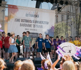 Festival Ostravské univerzity Jsme Ostravská! 27. 6. 2019 na Masarykově náměstí v Ostravě