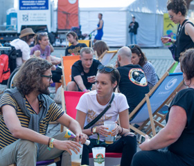 UNIVERcity stage Ostravské univerzity na festivalu Colours of Ostrava a diskuzním fóru Meltingpot 2019Autor: Martin Kopáček