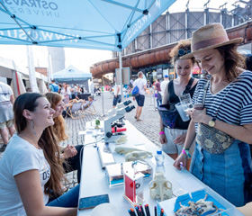 UNIVERcity stage Ostravské univerzity na festivalu Colours of Ostrava a diskuzním fóru Meltingpot 2019Autor: Martin Kopáček