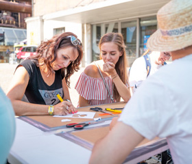 UNIVERcity stage Ostravské univerzity na festivalu Colours of Ostrava a diskuzním fóru Meltingpot 2019Autor: Martin Kopáček