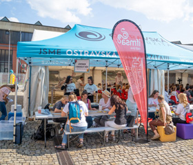 UNIVERcity stage Ostravské univerzity na festivalu Colours of Ostrava a diskuzním fóru Meltingpot 2019Autor: Martin Kopáček