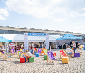 UNIVERcity stage Ostravské univerzity na festivalu Colours of Ostrava a diskuzním fóru Meltingpot 2019Autor: Martin Kopáček