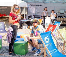 UNIVERcity stage Ostravské univerzity na festivalu Colours of Ostrava a diskuzním fóru Meltingpot 2019Autor: Martin Kopáček