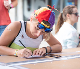 UNIVERcity stage Ostravské univerzity na festivalu Colours of Ostrava a diskuzním fóru Meltingpot 2019Autor: Martin Kopáček