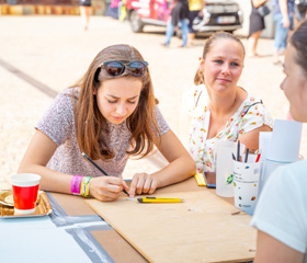 UNIVERcity stage Ostravské univerzity na festivalu Colours of Ostrava a diskuzním fóru Meltingpot 2019Autor: Martin Kopáček