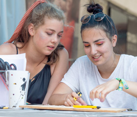 UNIVERcity stage Ostravské univerzity na festivalu Colours of Ostrava a diskuzním fóru Meltingpot 2019Autor: Martin Kopáček